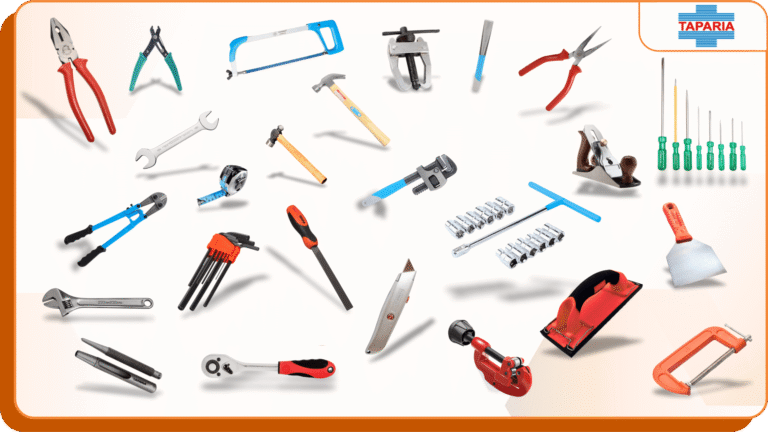 Assorted Taparia brand hand tools collection